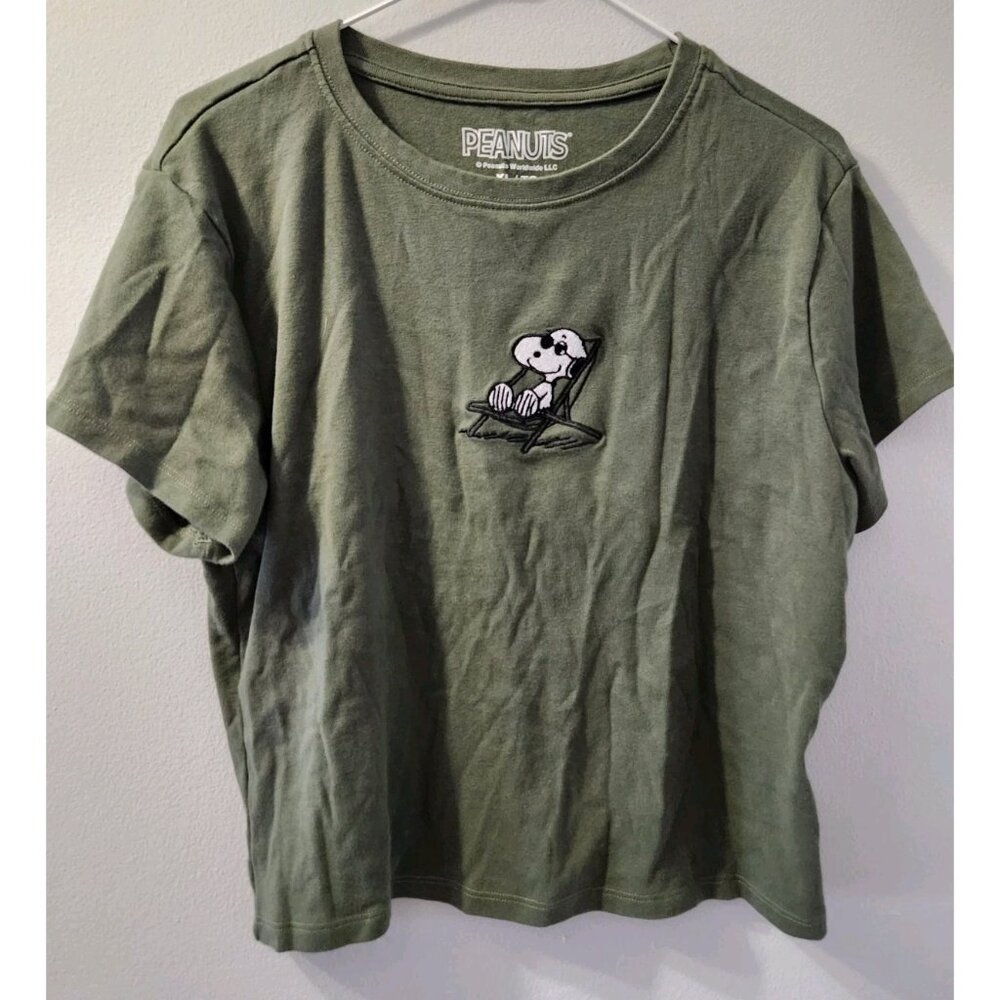 Peanuts Mad Engine Snoopy T-Shirt XL Pre-Owned